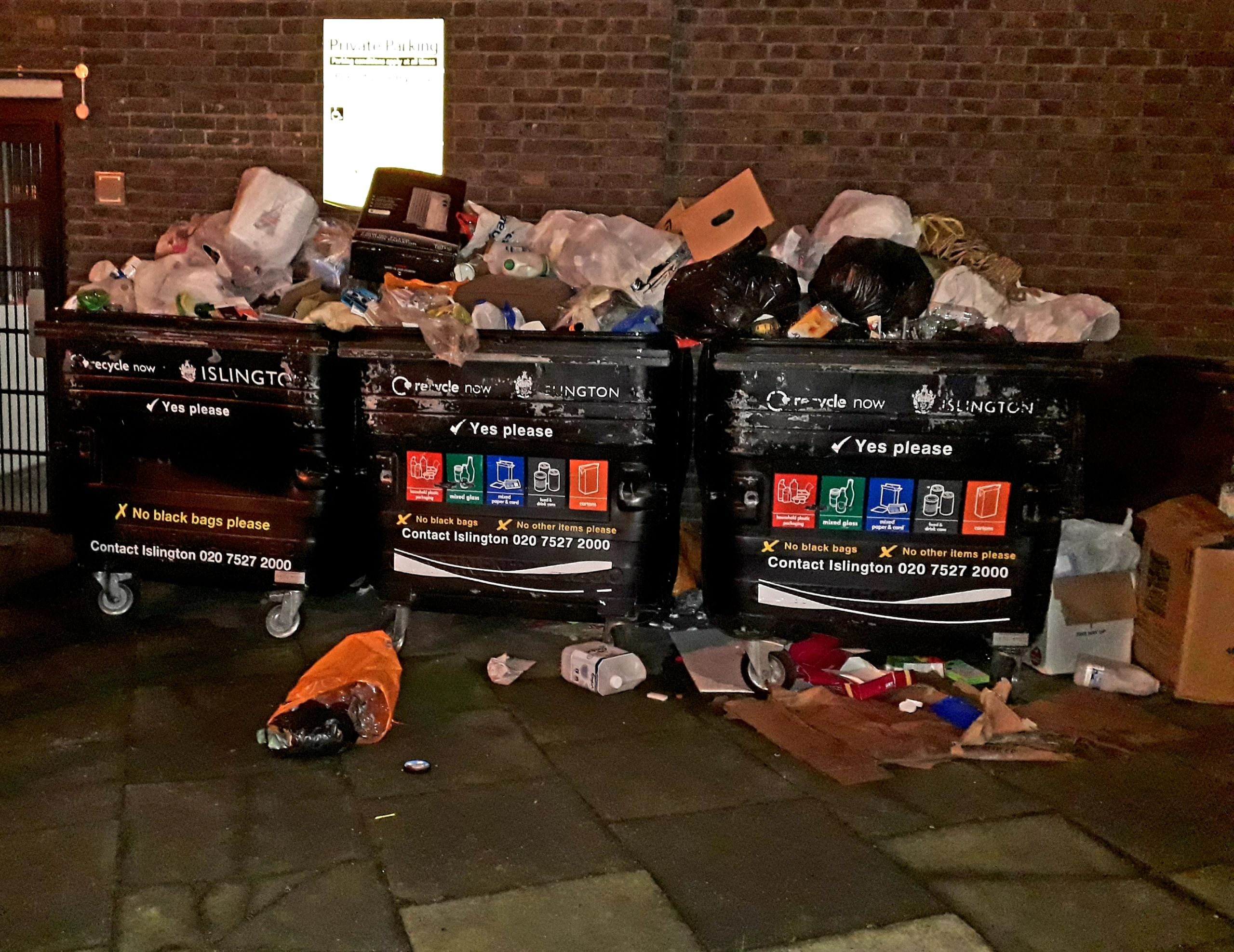 Islington recycling 20191113_082449
