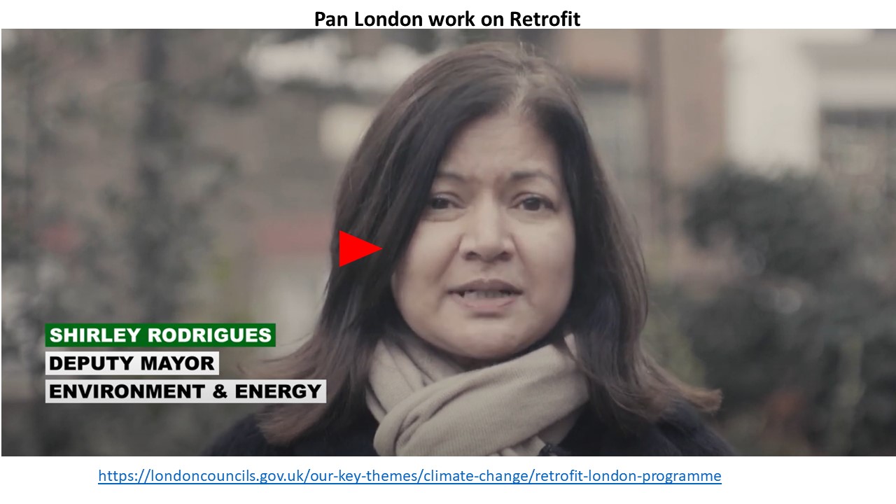 London Councils work on Retrofit