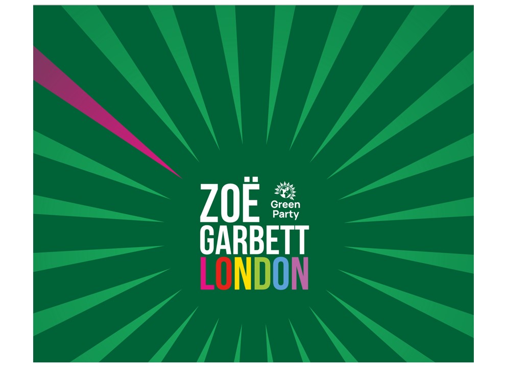 Zoe Garbett - Green Party for Mayor. Click for Manifesto.